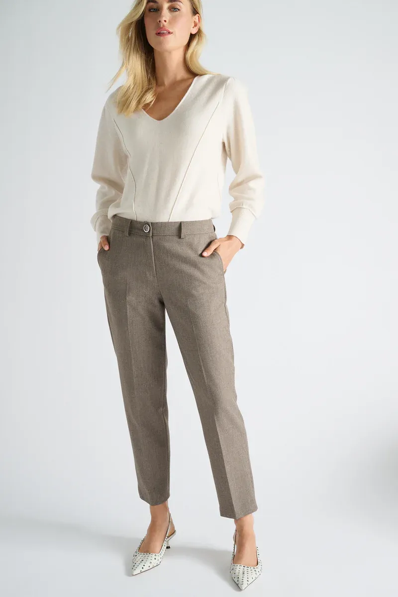 BROEK VAN MARIE MERO TR30/102 BROWN