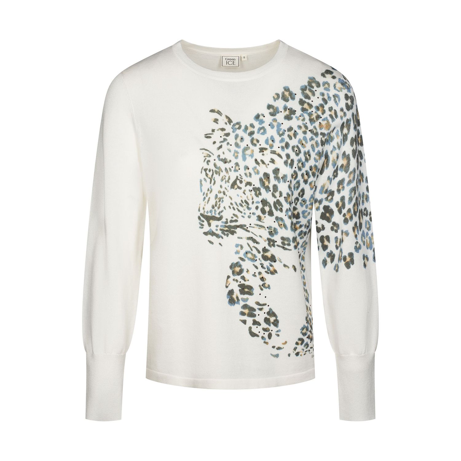 PULL VAN GREEN ICE AMIEE  Ecru