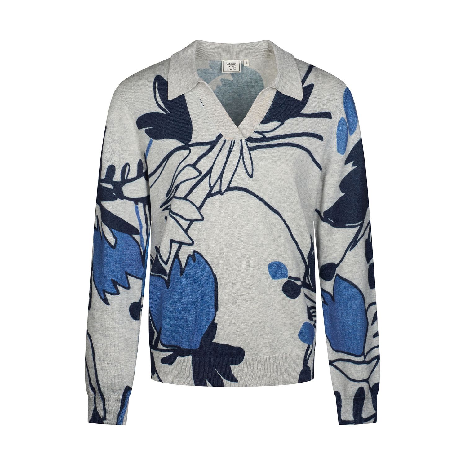 PULL VAN GREEN ICE ARGOLIS  Lt Grey