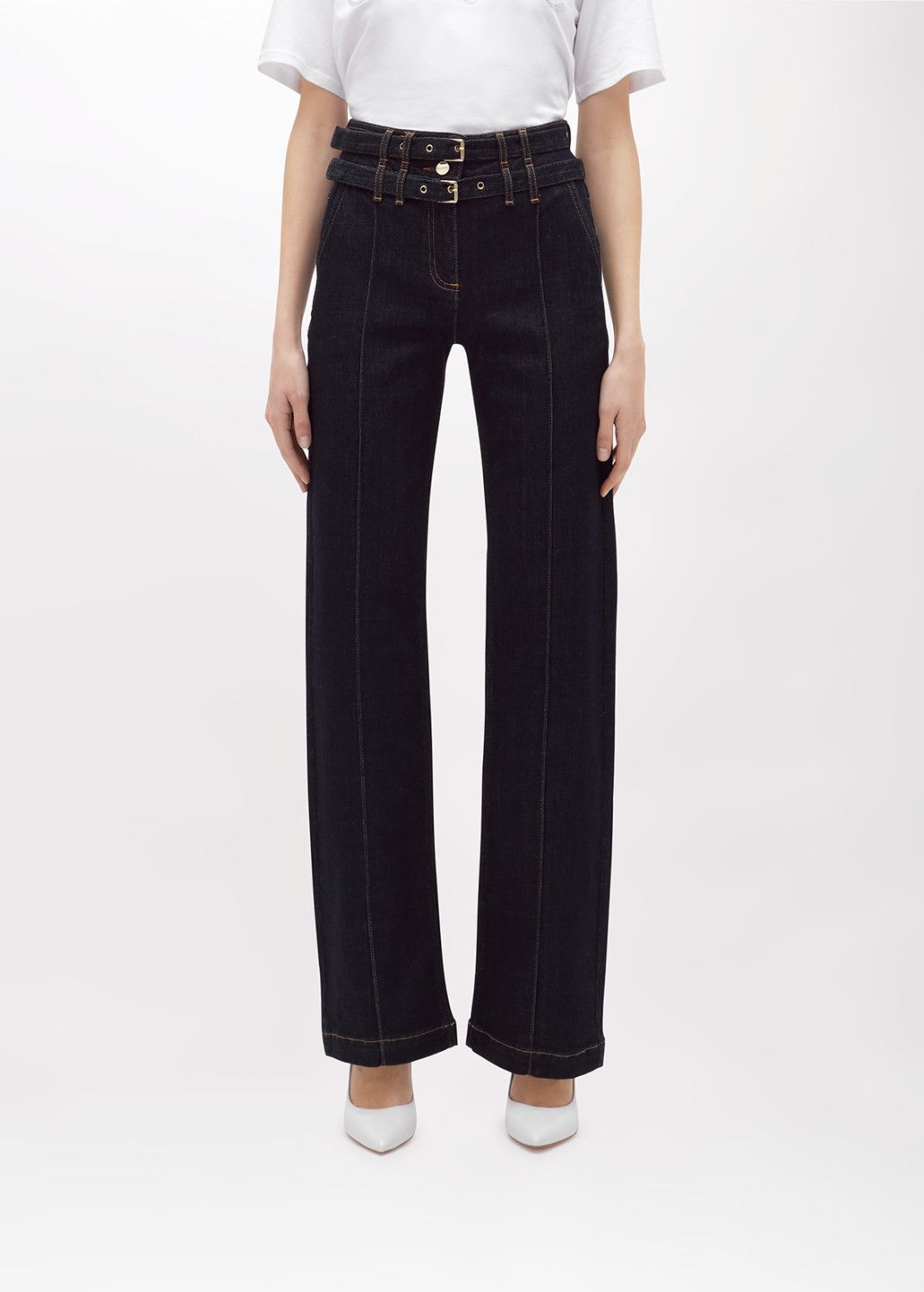 BROEK VAN BLUGIRL RF5097 D5037 77810 Den.Blue wash