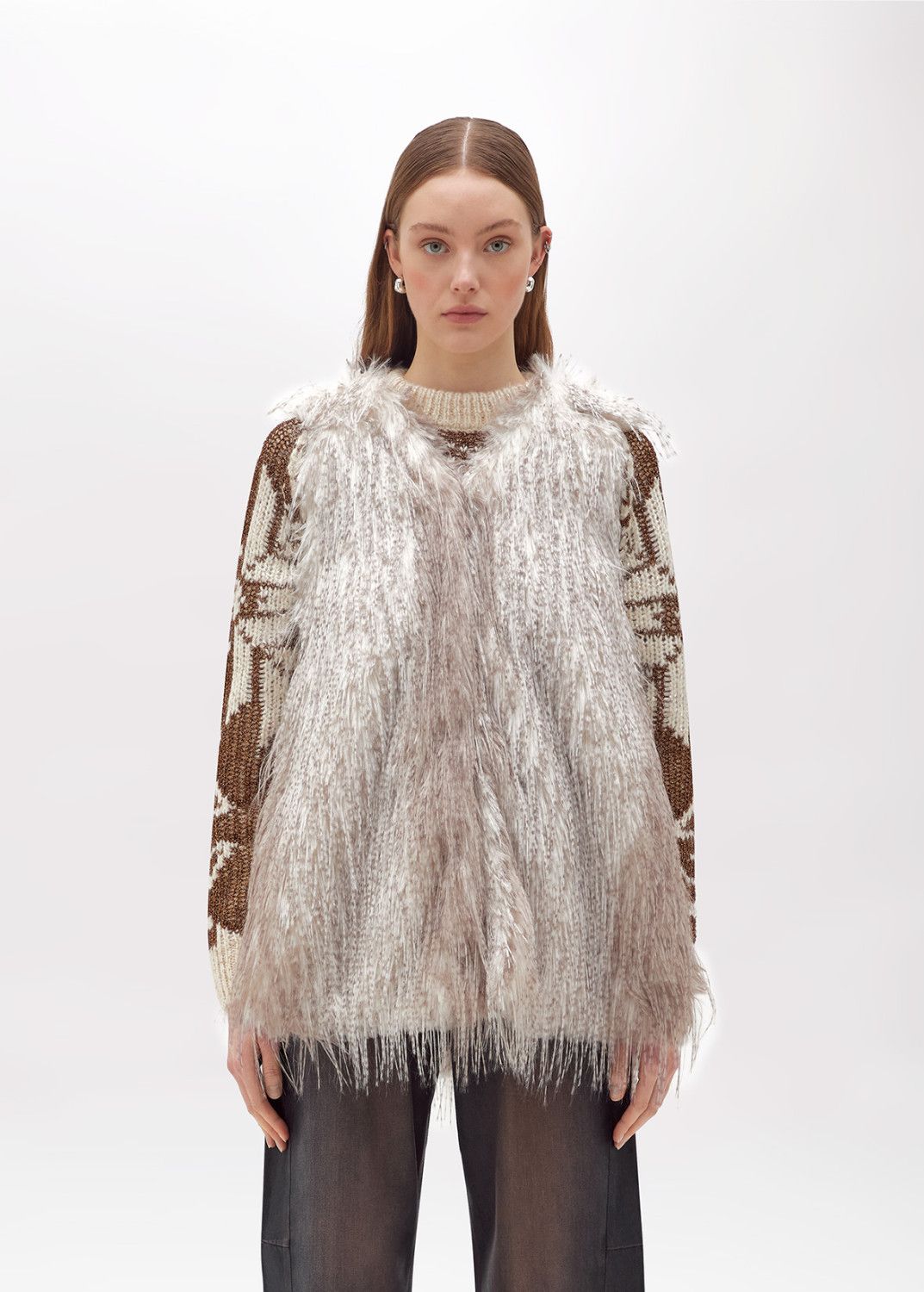 GILET VAN BLUGIRL PF5002 T0300 14300 Chalk