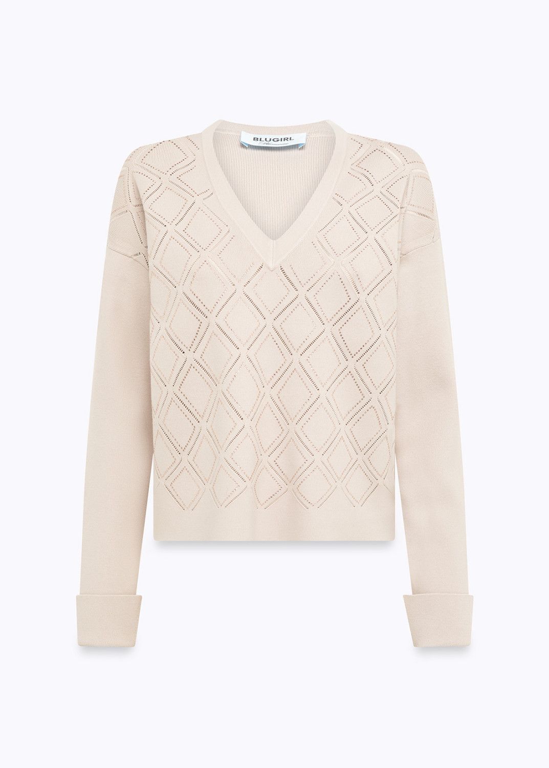 PULL VAN BLUGIRL RF5147 MS99E 22901 Morganite