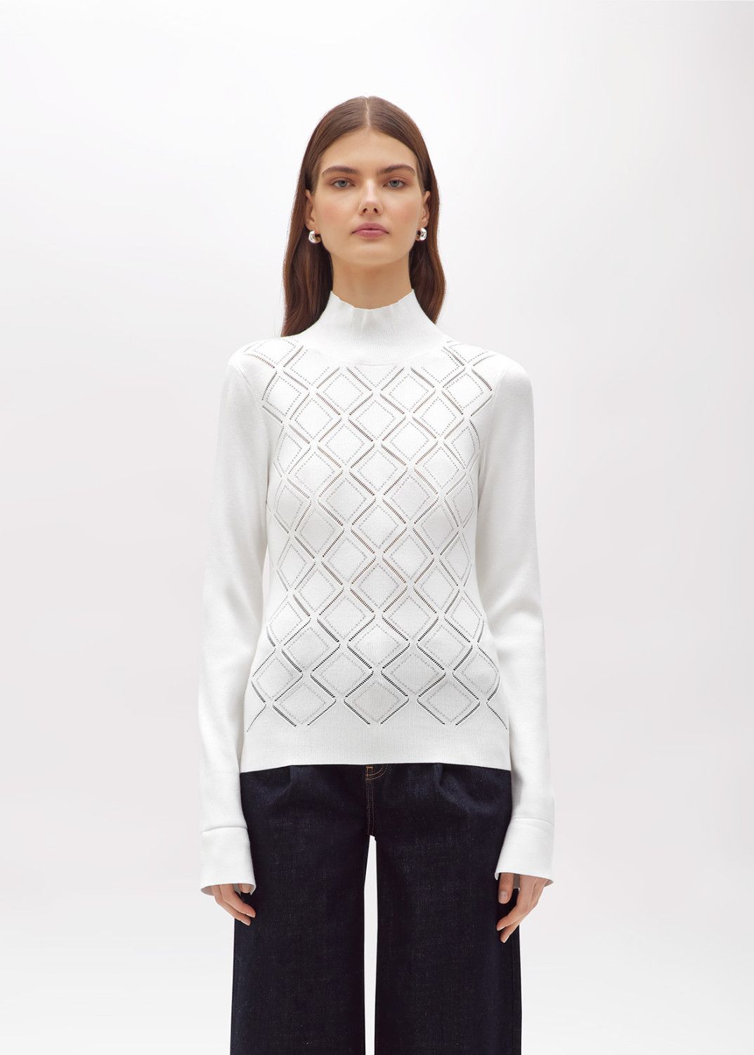 PULL VAN BLUGIRL RF5114 MS99E 10602 Snow white