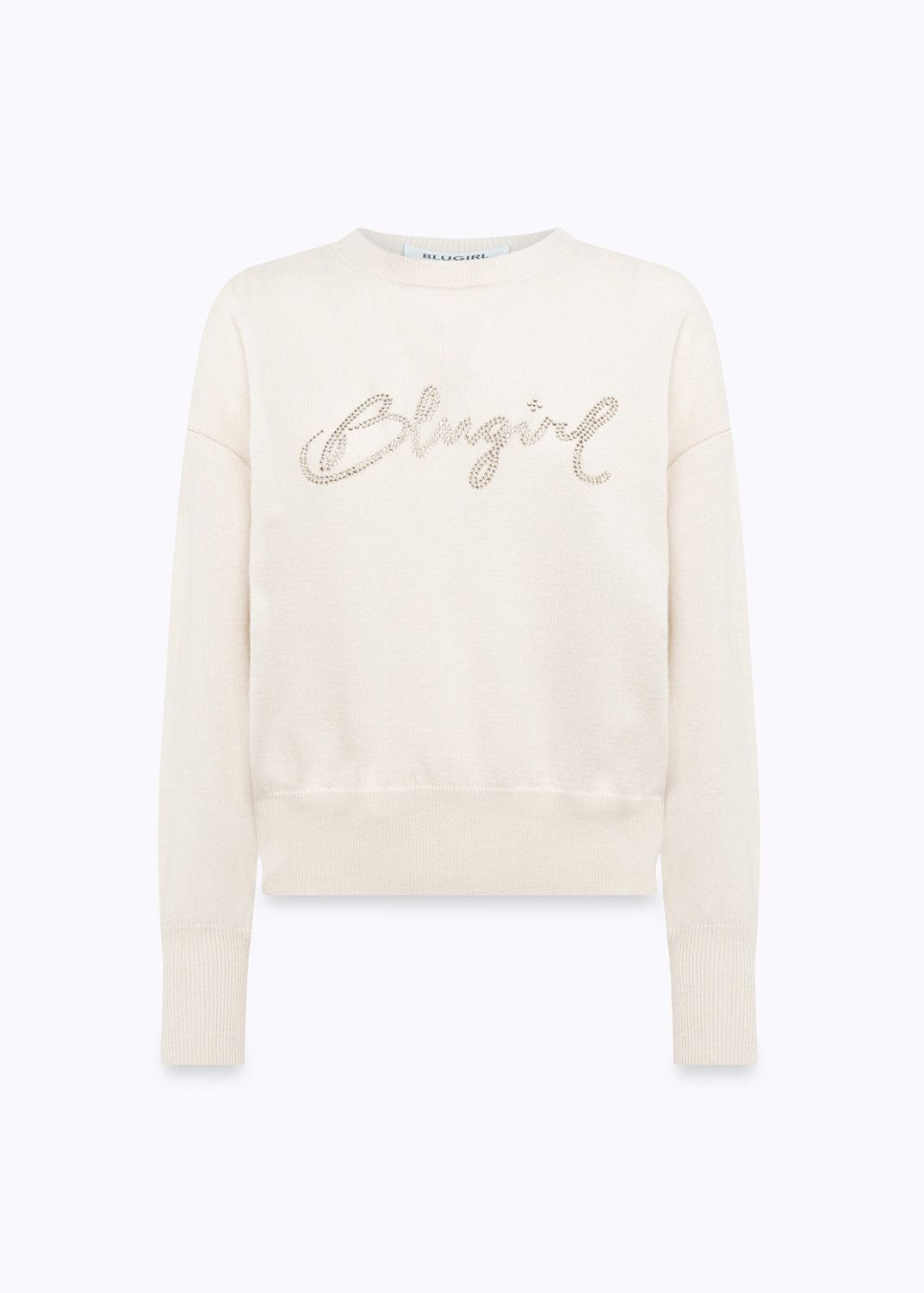 PULL VAN BLUGIRL RF5246 MA38R 30003 Oat milk