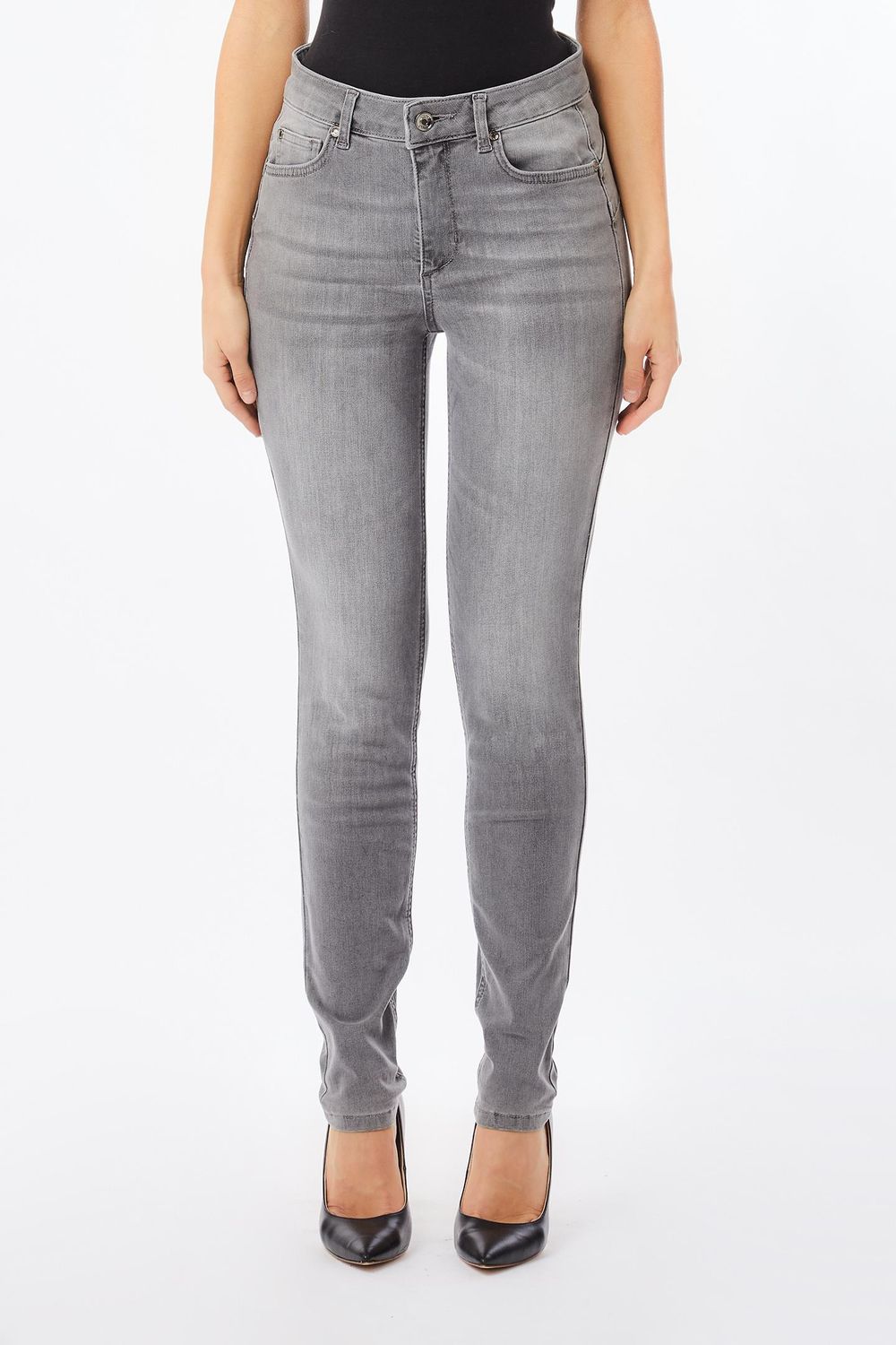 BROEK VAN LIU JO UF5013-D0236 87445 DEN.GREY SAVING WASH