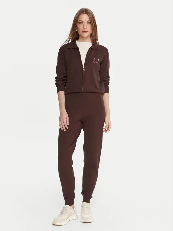JOGGING VAN LIU JO TF5249-MS63L 90915 CIOCCOLATO