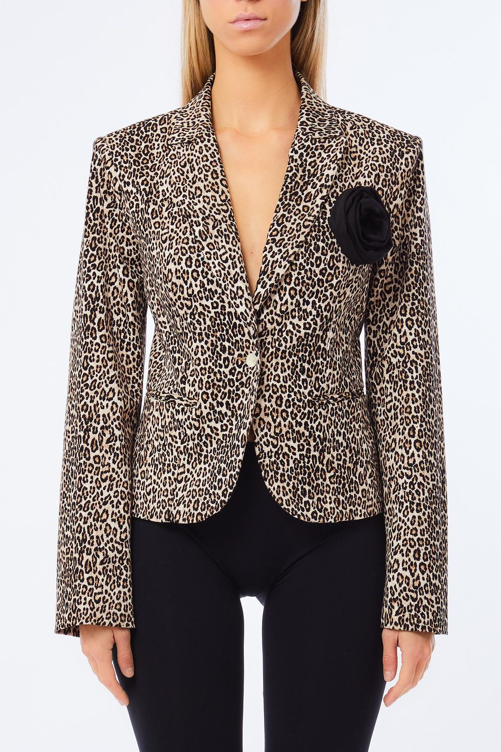 VEST VAN LIU JO UF5194-T016A M9766 MICRO SPOTTED BEIGE