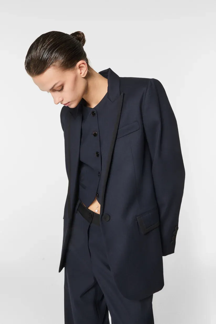 ONDERVEST VAN NENETTE 40BB-FEDRA 0405 BLU NAVY