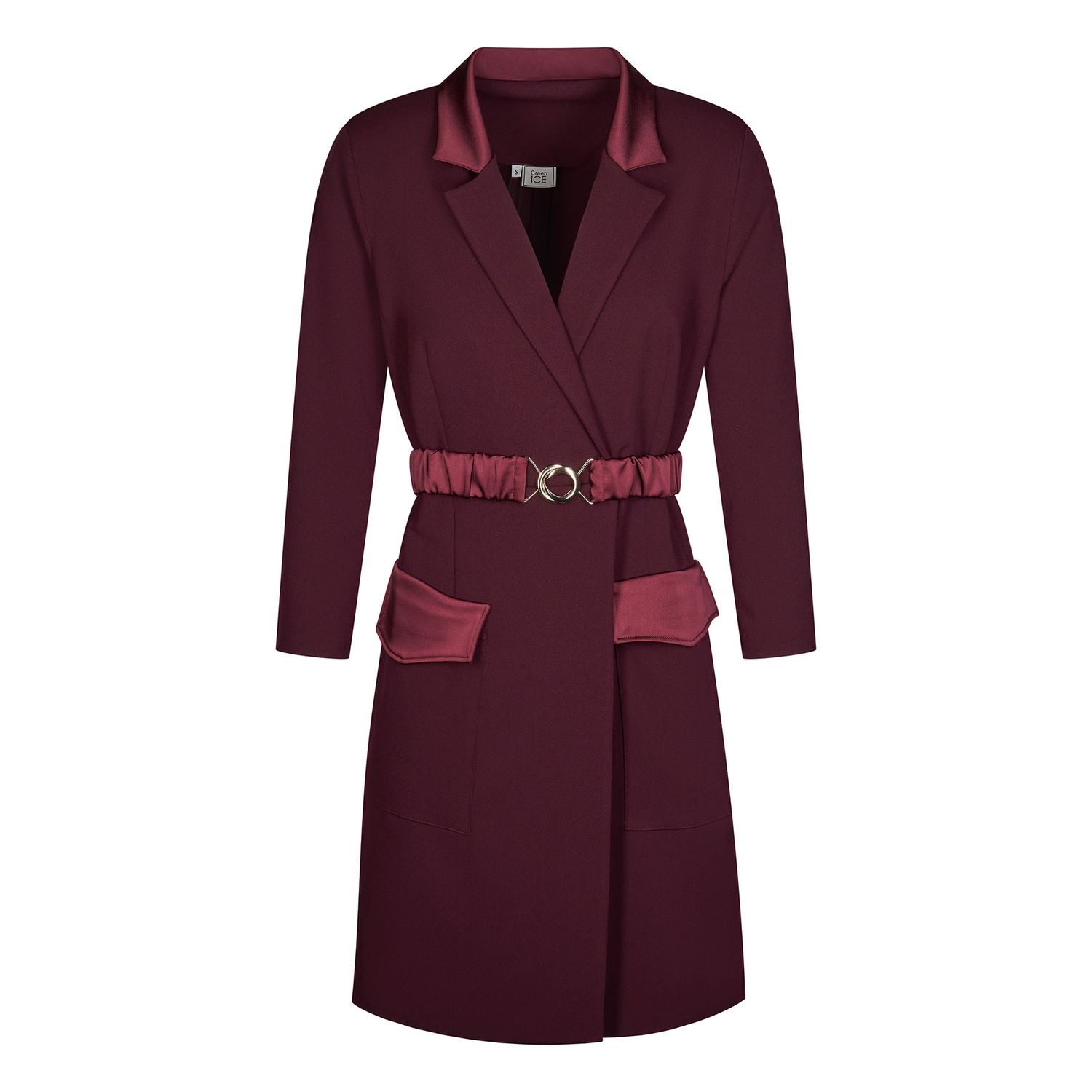 KLEED VAN GREEN ICE TRICHA  Aubergine