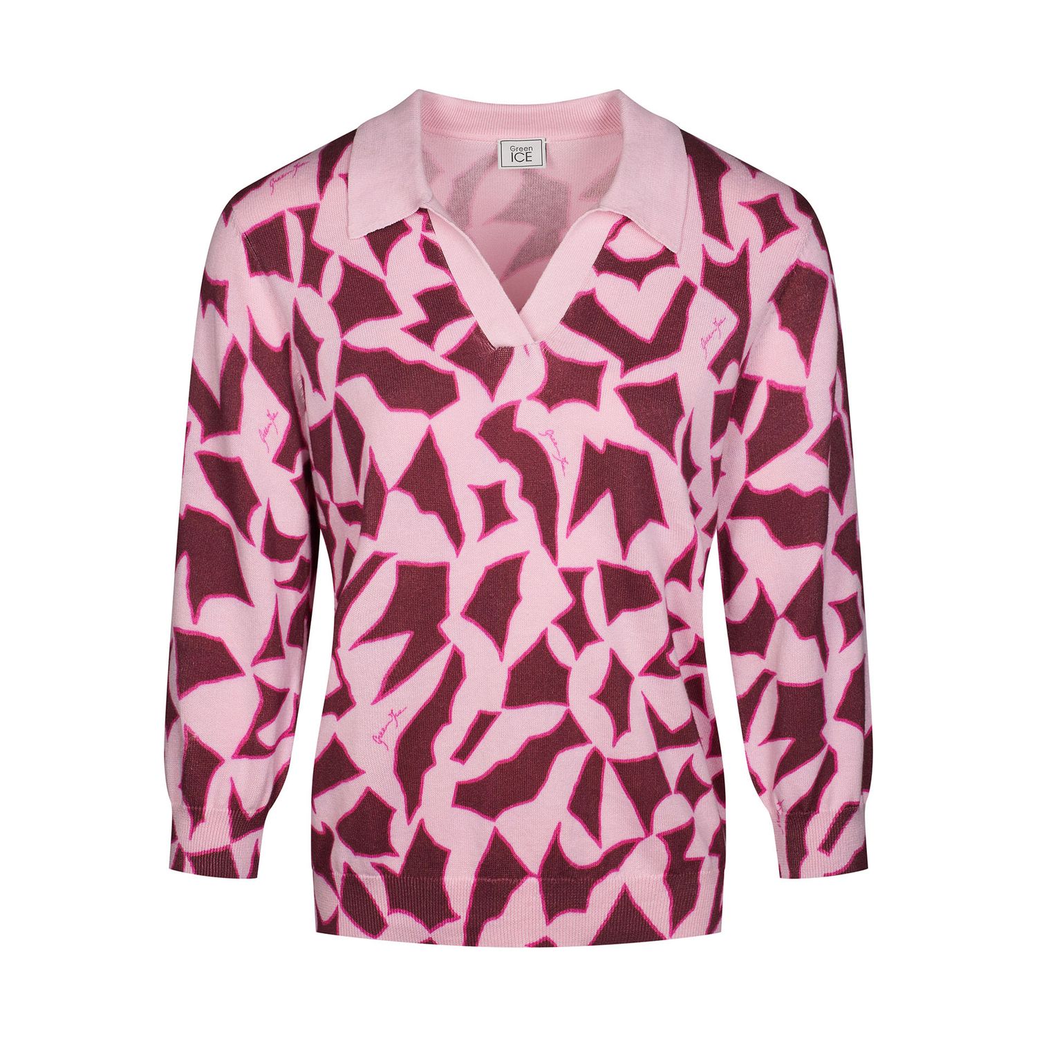 PULL VAN GREEN ICE AMANAH  Old Rose