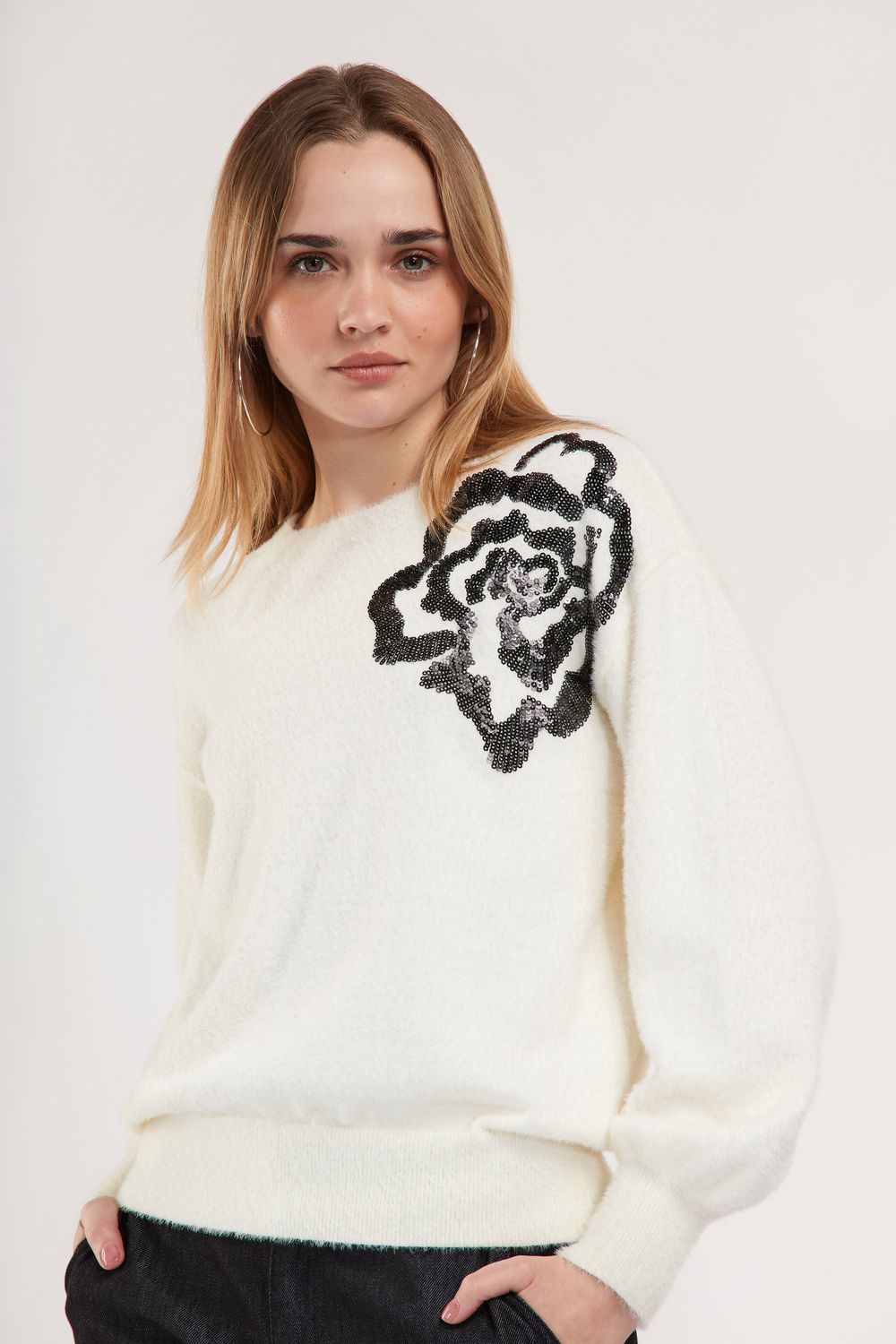 PULL VAN SENSO S1918PL/T SERINA ECRU