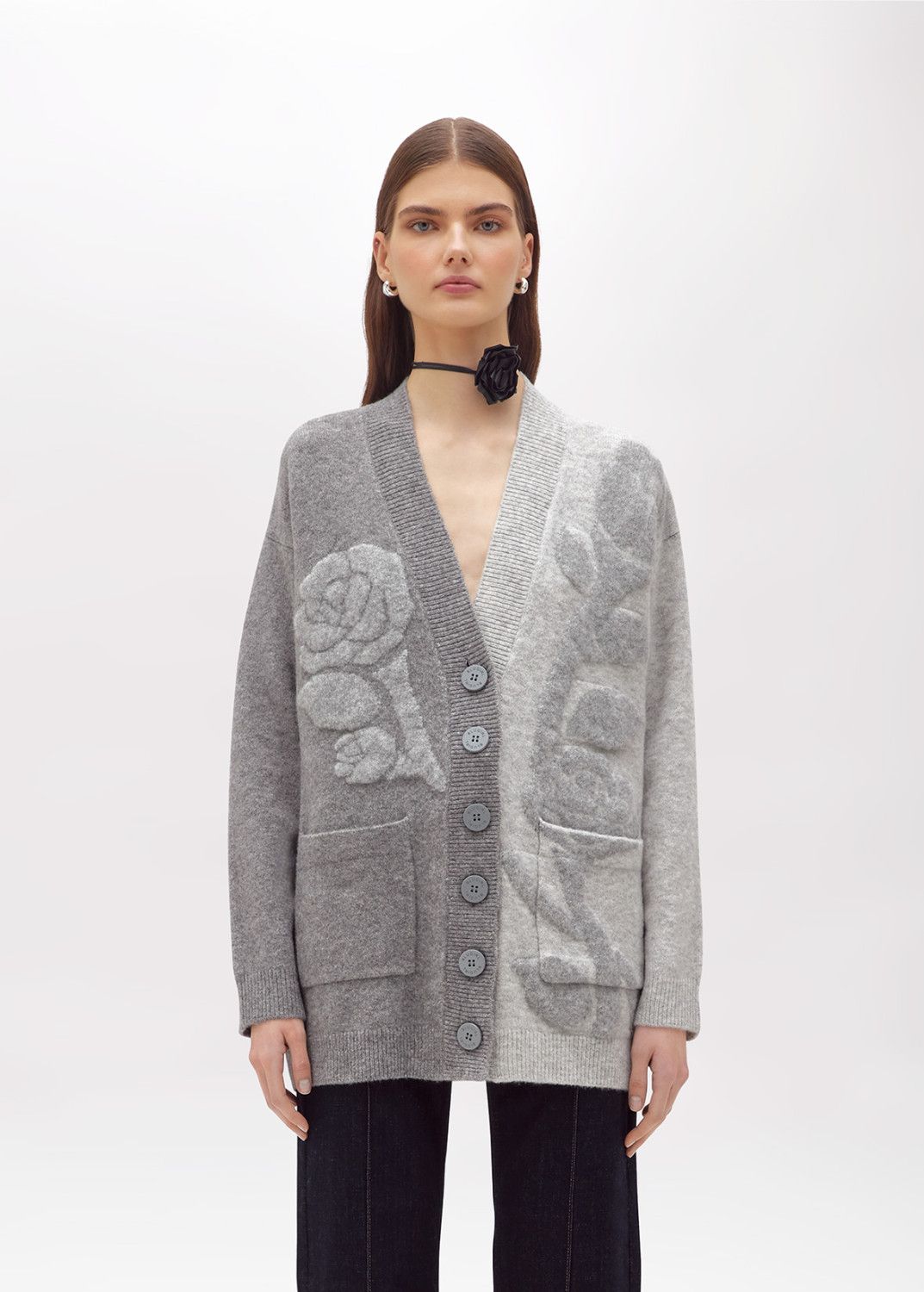 GILET VAN BLUGIRL RF5156 MA870 C3844 Double grey mel