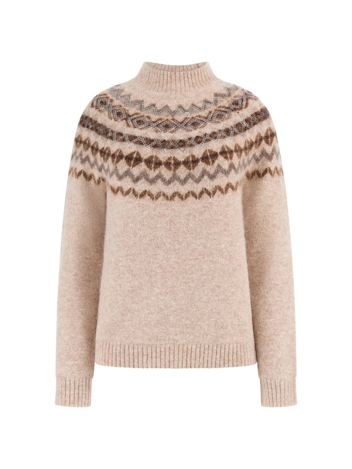 PULL VAN MARCIANO BY GUESS 5BGR13 5786Z H19F VELVET TAUPE HEATHER