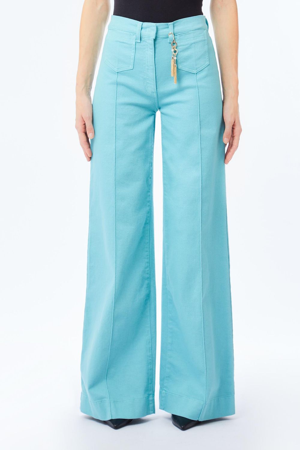 BROEK VAN LIU JO CF5290-T1819 X0706 ACQUA LIGHT