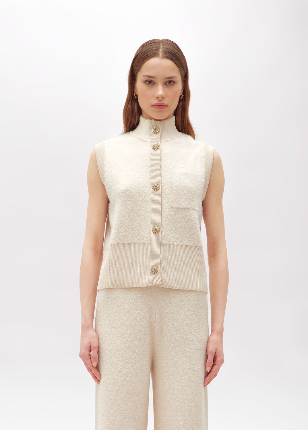 GILET VAN BLUGIRL RF5236 MA39R 10110 Buttercream