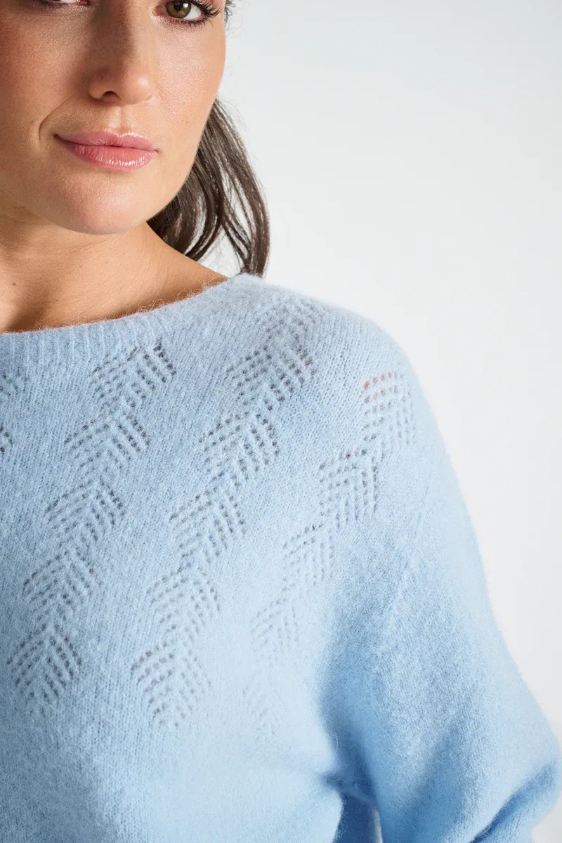 PULL VAN MARIE MERO PU08/SKY SKY