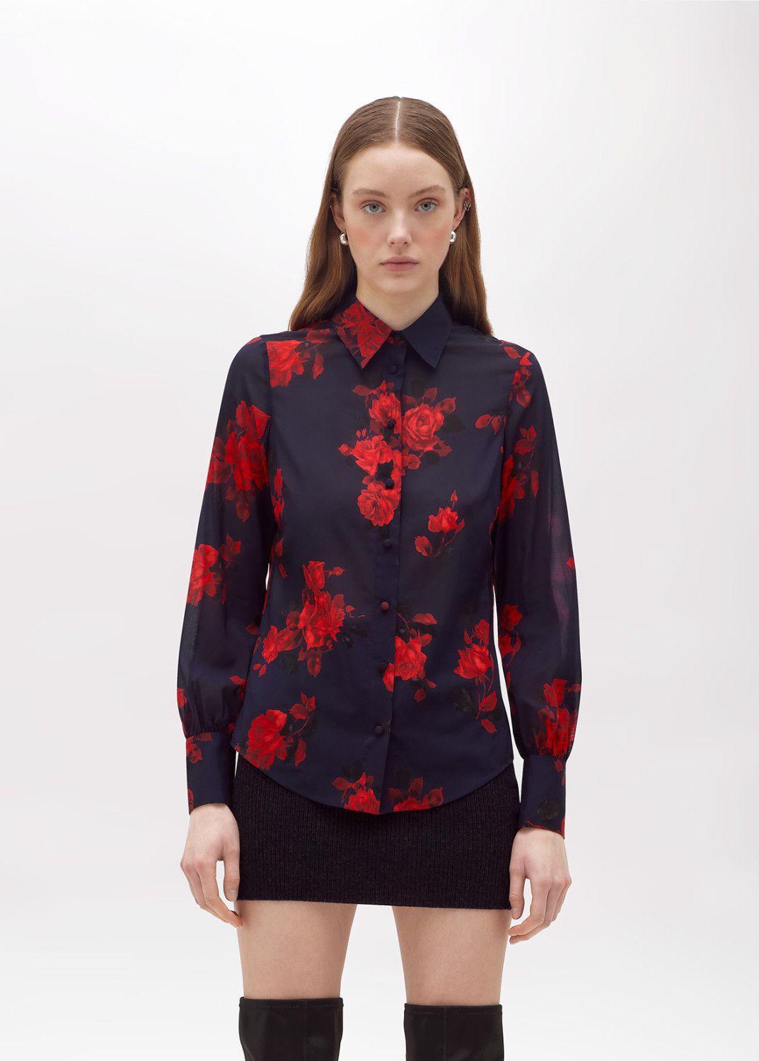 BLOES VAN BLUGIRL RF5006 T2949 P9079 Scarlet bouquet