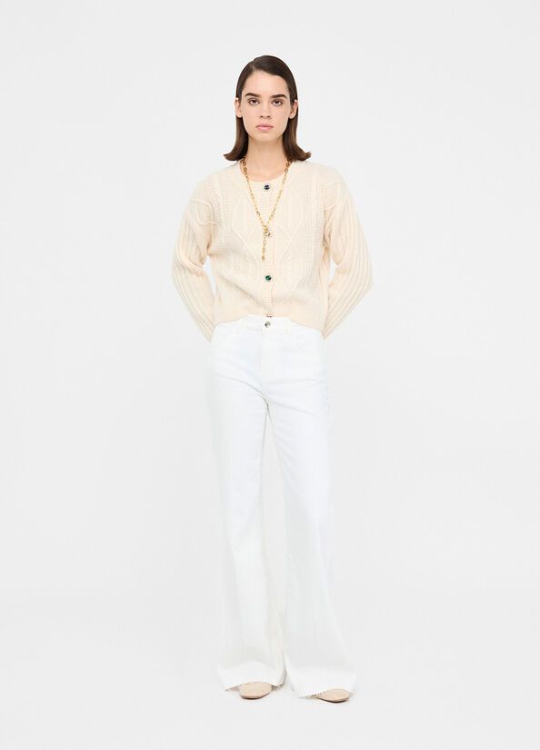 GILET VAN LIU JO MF5423-MS040 20304 NATURALE