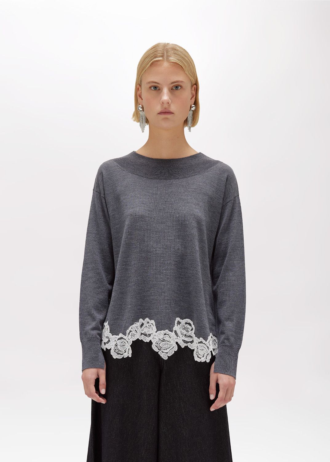 PULL VAN BLUGIRL RF5171 MA82O 02070 Antracite melange