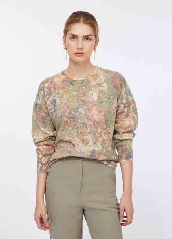 PULL VAN LIU JO MF5485-MA17R P9016 SANDERSON PRINT LUX