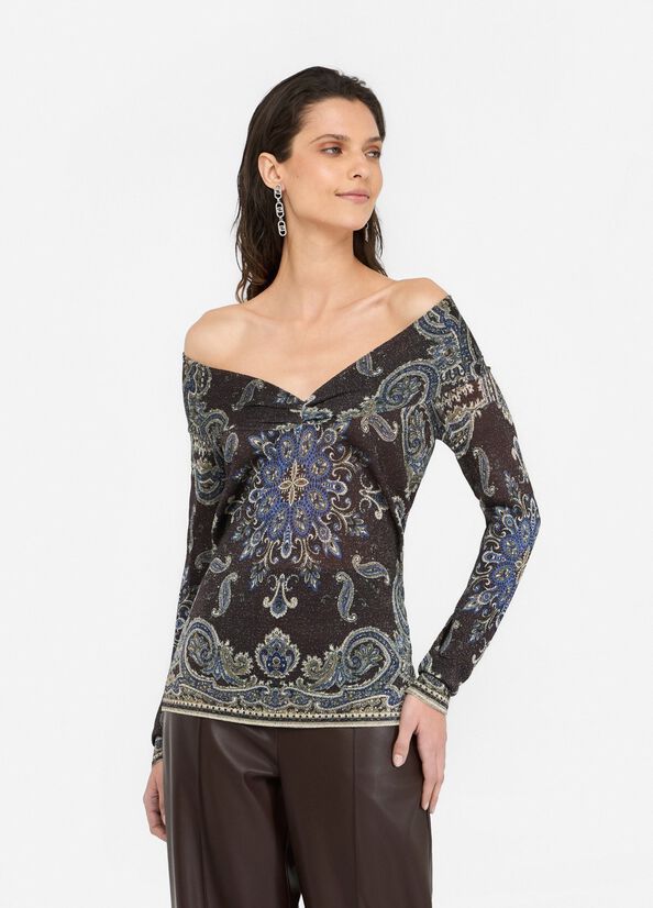 PULL VAN LIU JO MF5367-MA71N P9156 ARABIAN WINTER LUX