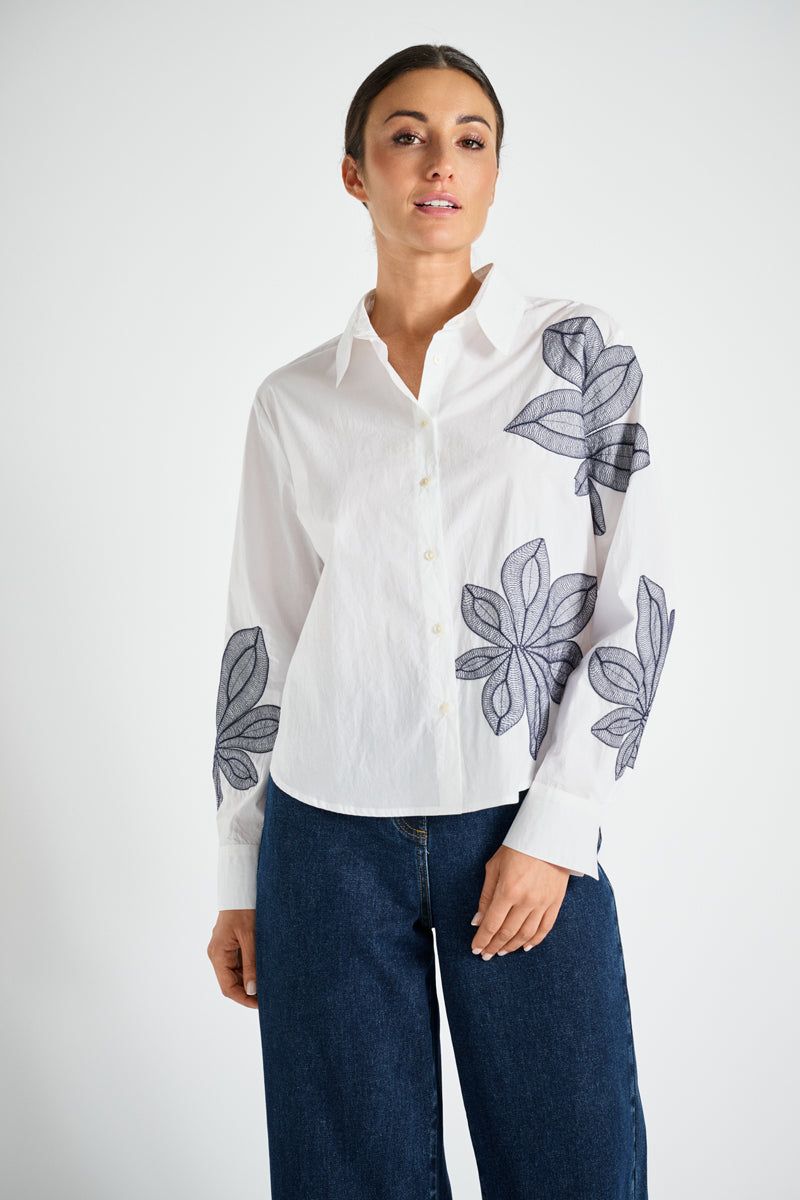 BLOES VAN MARIE MERO BL55/WHI+NAV WHITE/NAVY