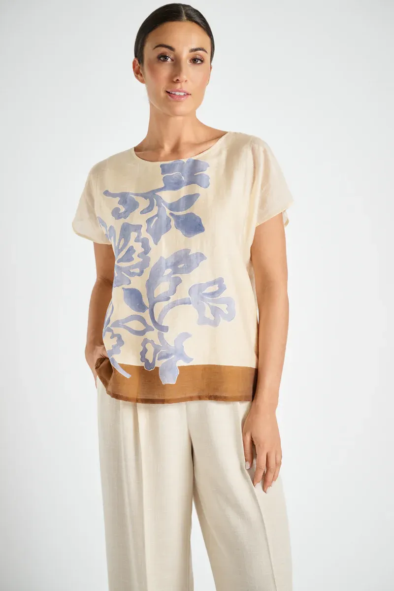 BLOES-TUNIEK VAN MARIE MERO TB21/700 ECRU