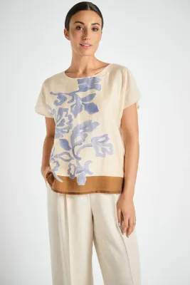 BLOES-TUNIEK VAN MARIE MERO TB21/700 ECRU