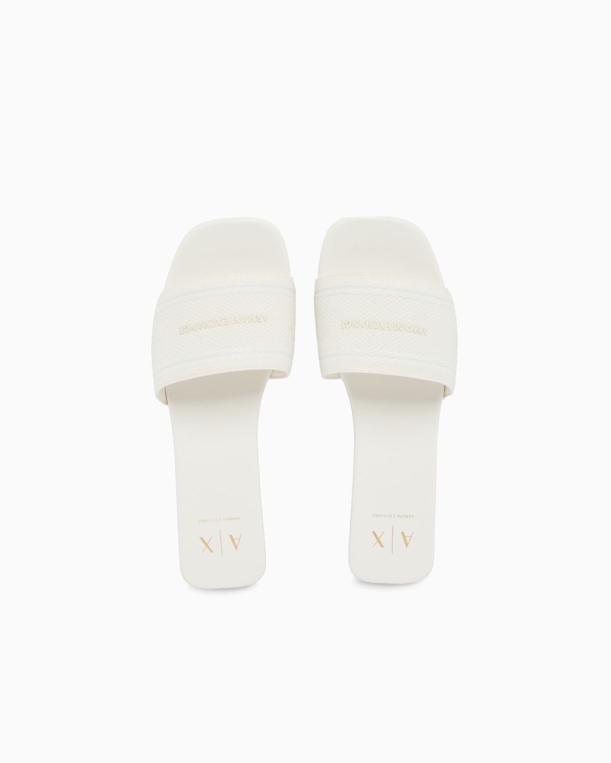 SANDALEN VAN ARMANI XW002569 AF22793 M0354 OFF WHITE+ISO