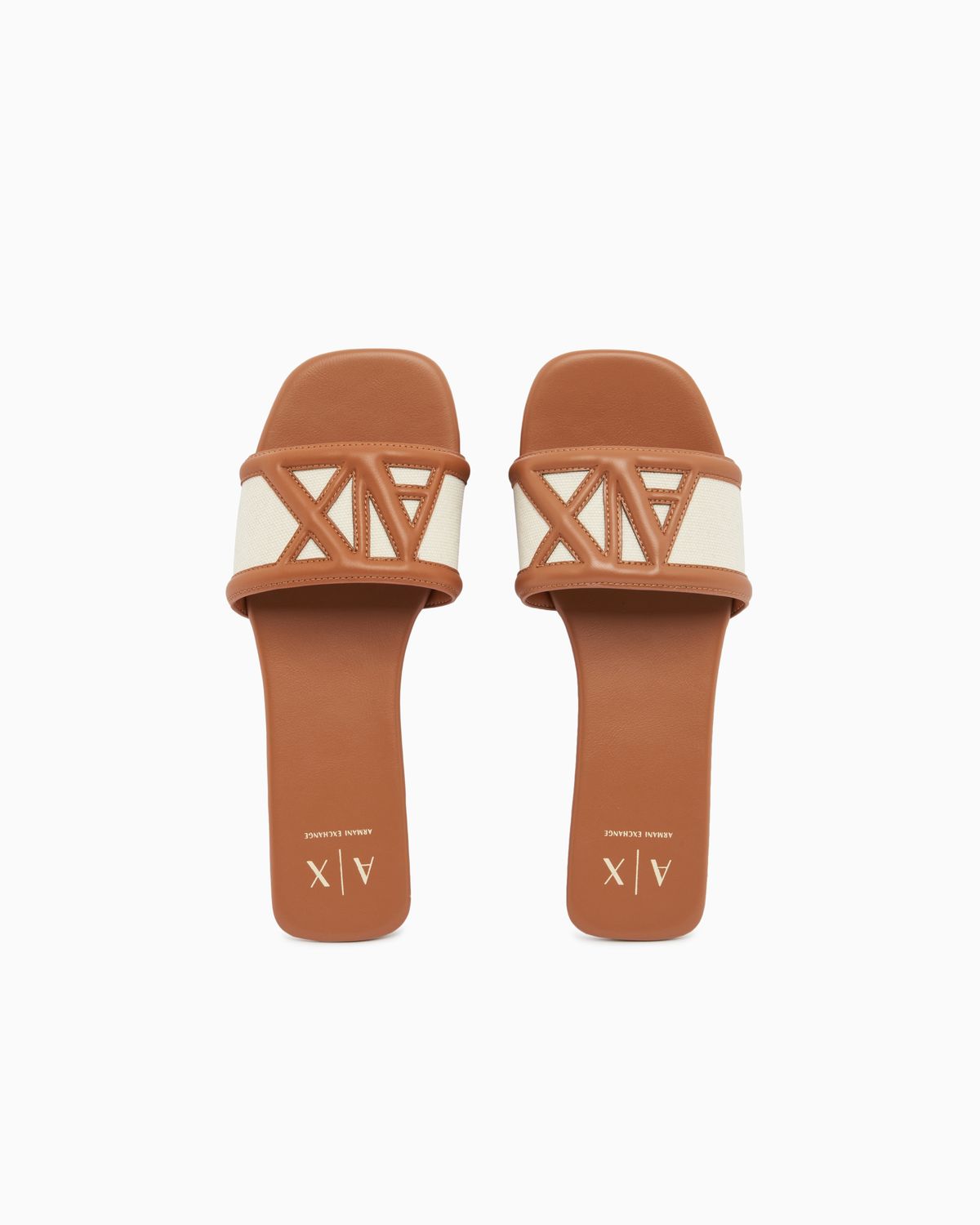 SANDALEN VAN ARMANI XW002568 AF22752 MZ767 SALINE CLAY+ECRU