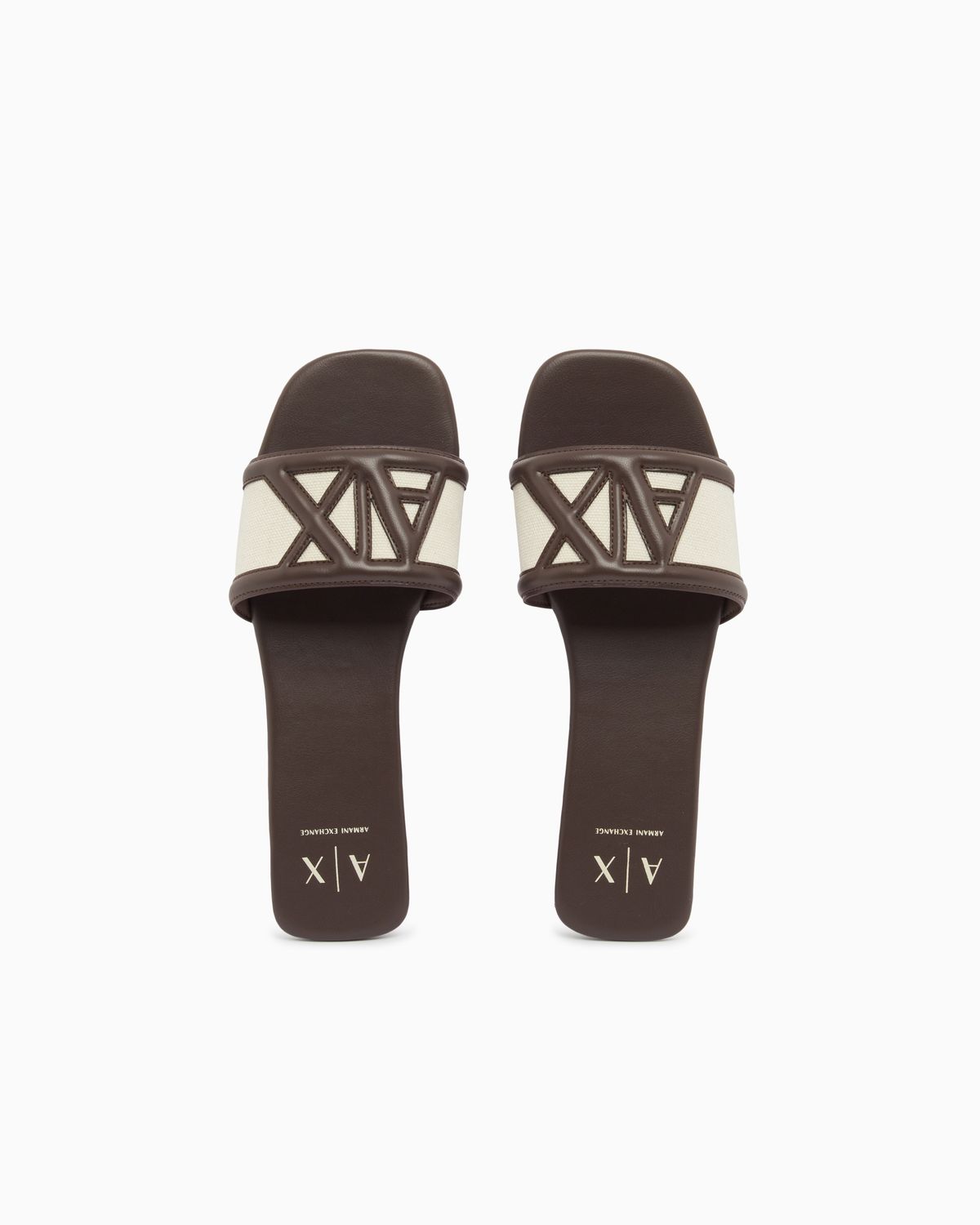 SANDALEN VAN ARMANI XW002568 AF22752 MZ766 DUSK SHADE+ECRU