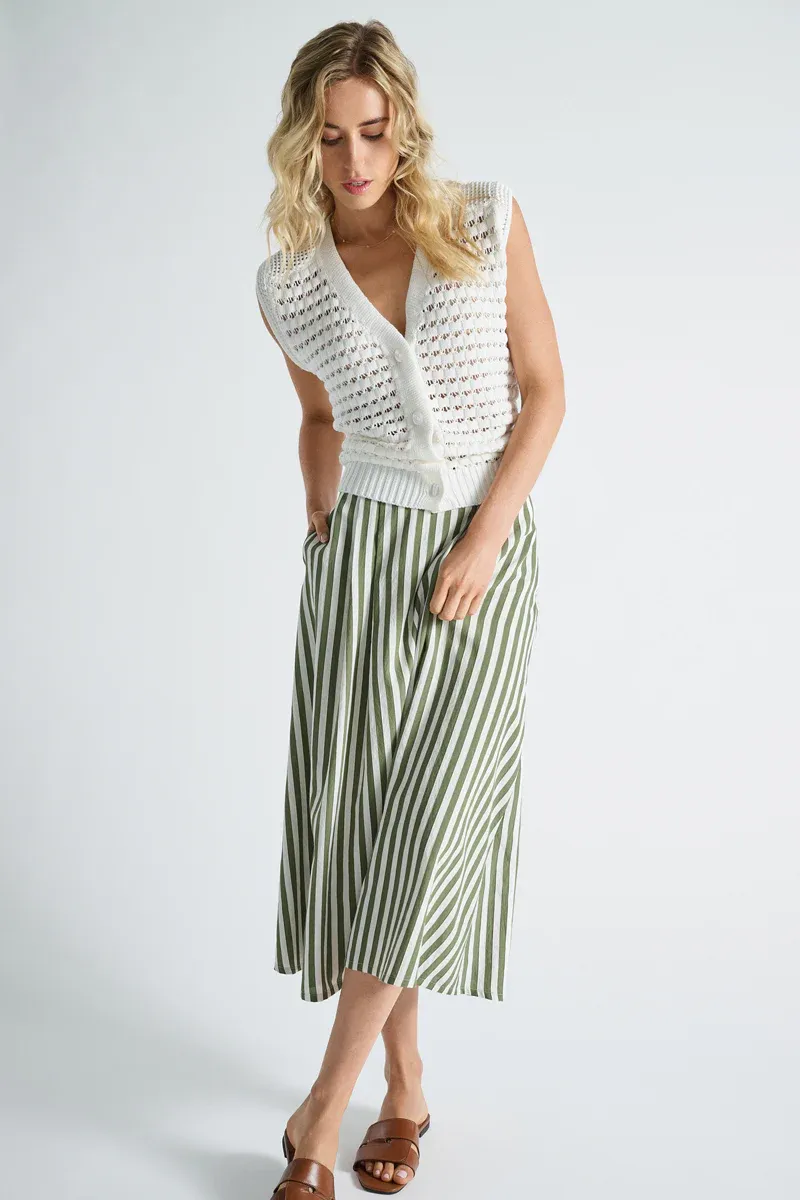 ROK VAN MARIE MERO SK10/401 ECRU/KAKI