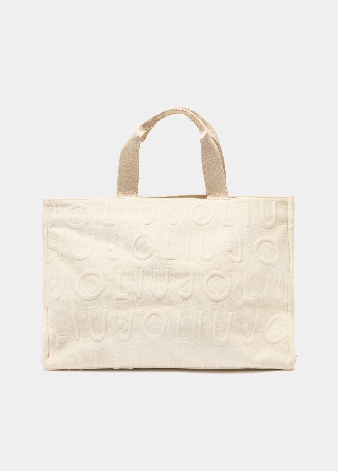 HANDTAS VAN LIU JO 2A6026-T0300 X0757 WHITE CREAM