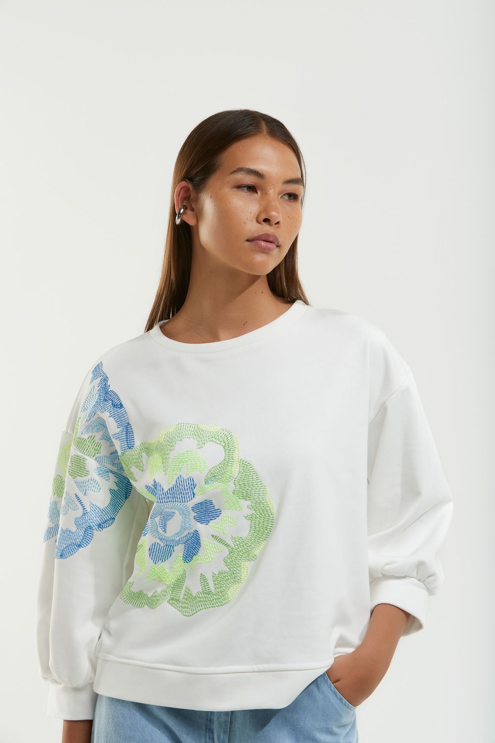 SWEATER VAN SENSO S2379PL/R THIRZA BRIGHT