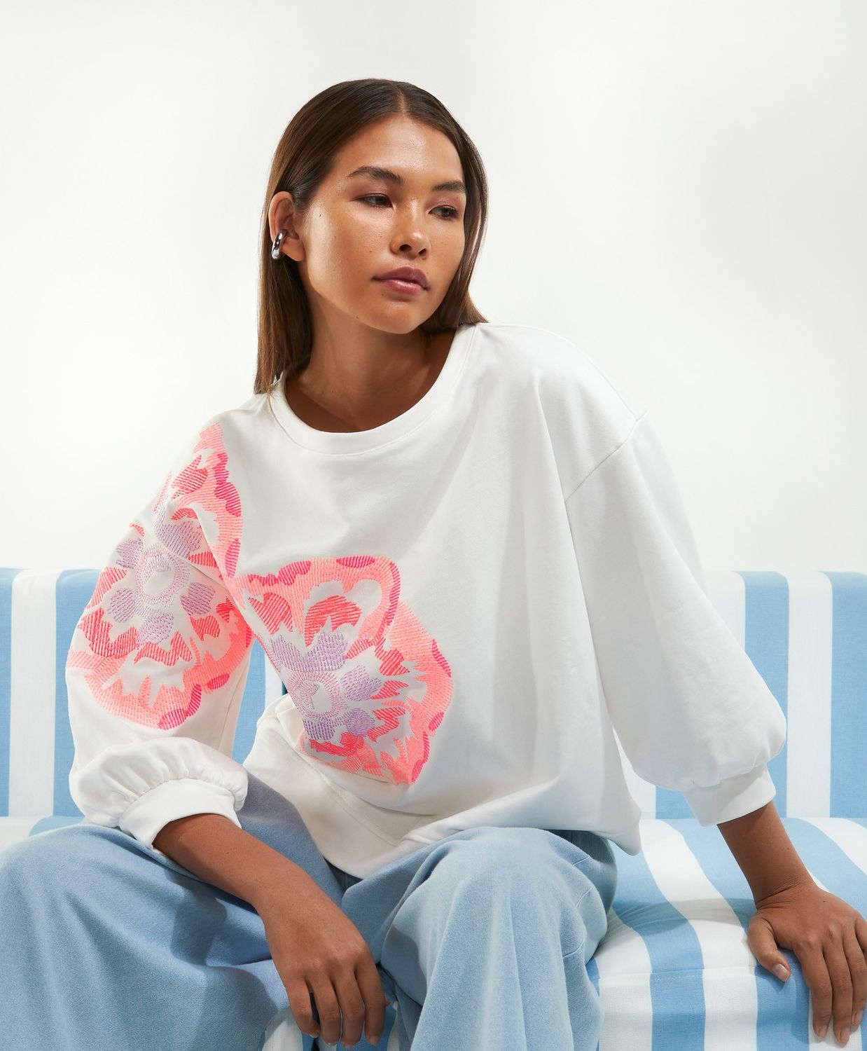 SWEATER VAN SENSO S2379PL/R THIRZA CORAL