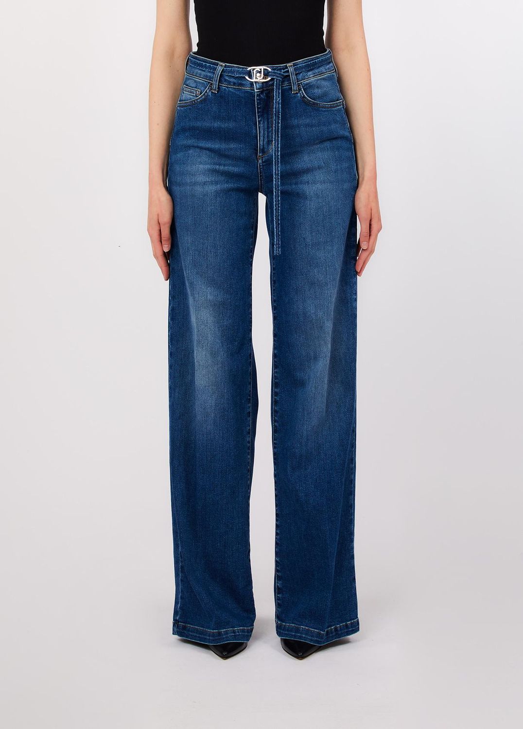 BROEK VAN LIU JO UA6160-D0264 78899 DEN.BLUE BUBBLE WASH