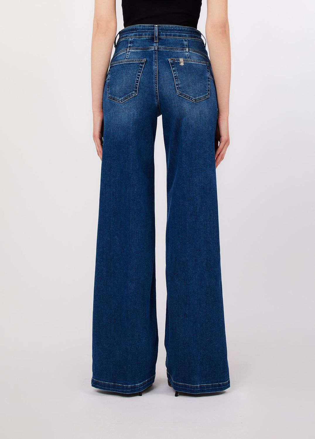 BROEK VAN LIU JO UA6160-D0264 78899 DEN.BLUE BUBBLE WASH