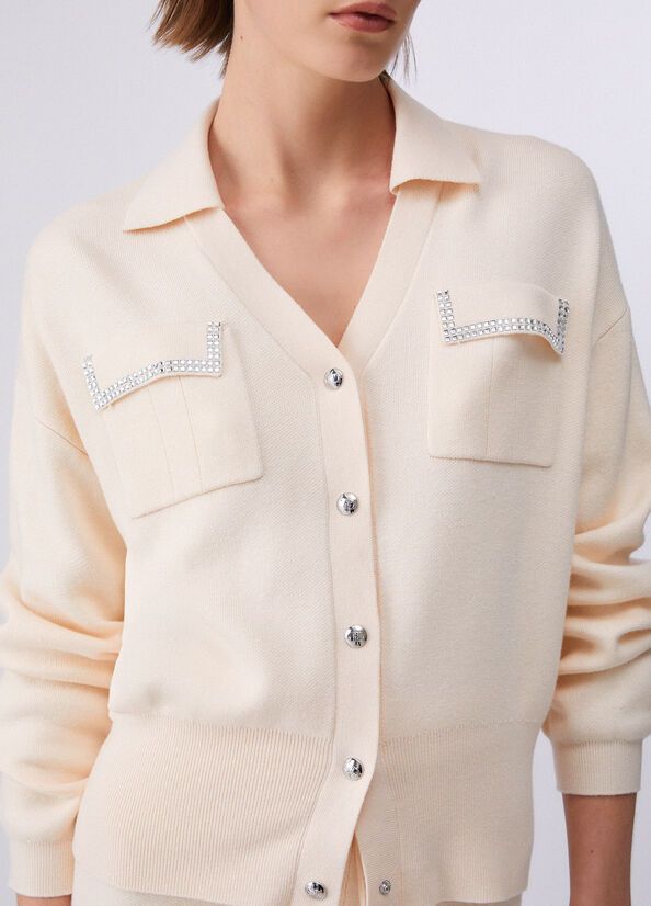 GILET VAN LIU JO TA6041-MS59L X0659 WARM CHAMPAGNE