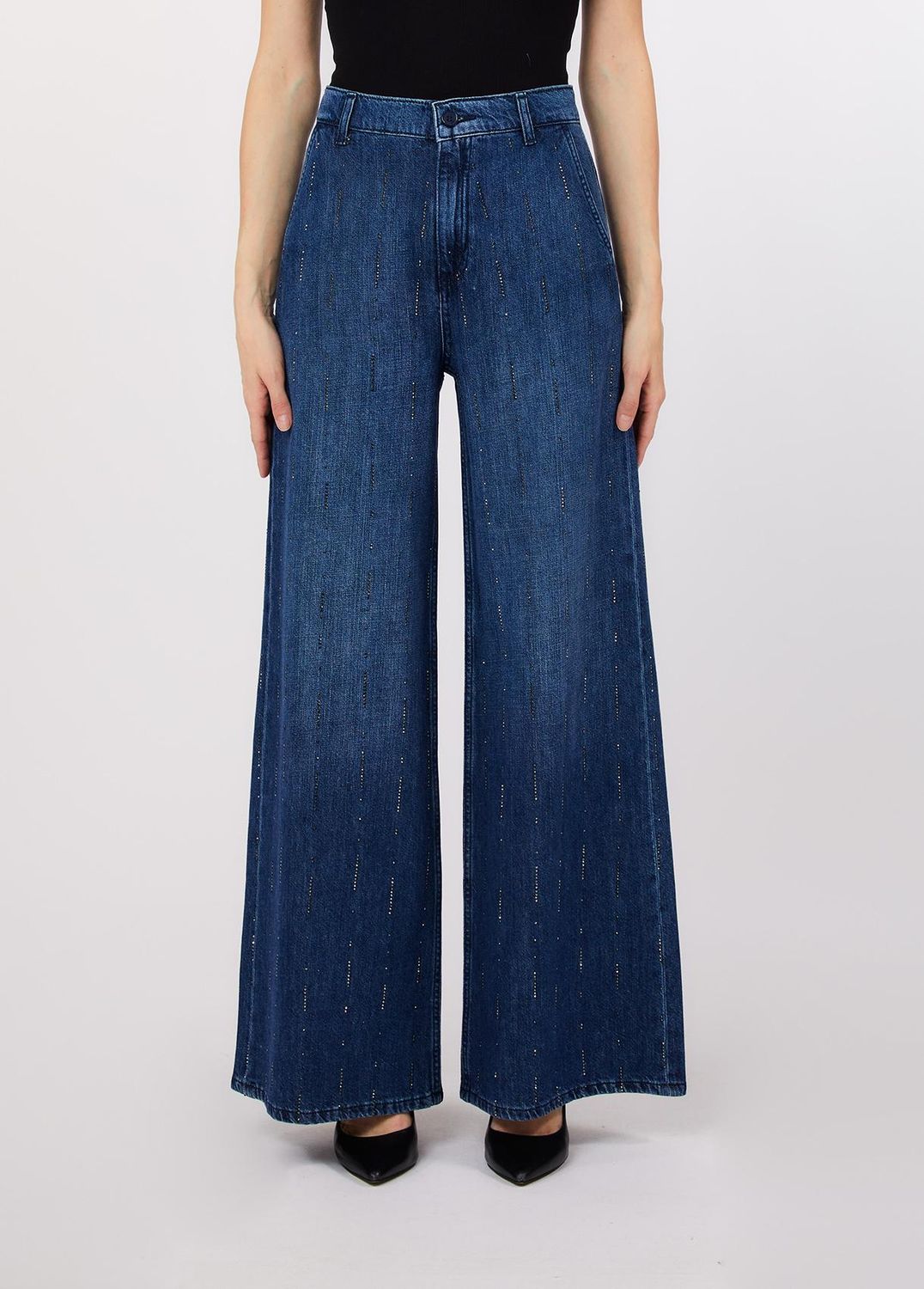 BROEK VAN LIU JO UA6108-D0315 78033 DEN.BLUE STARRY WASH