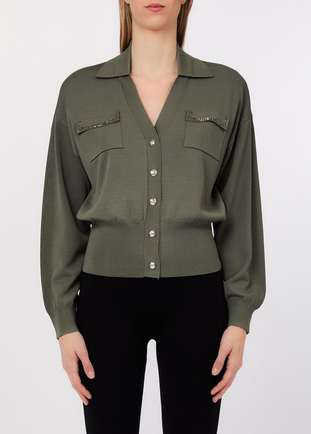 GILET VAN LIU JO TA6041-MS59L 76009 MILITARY