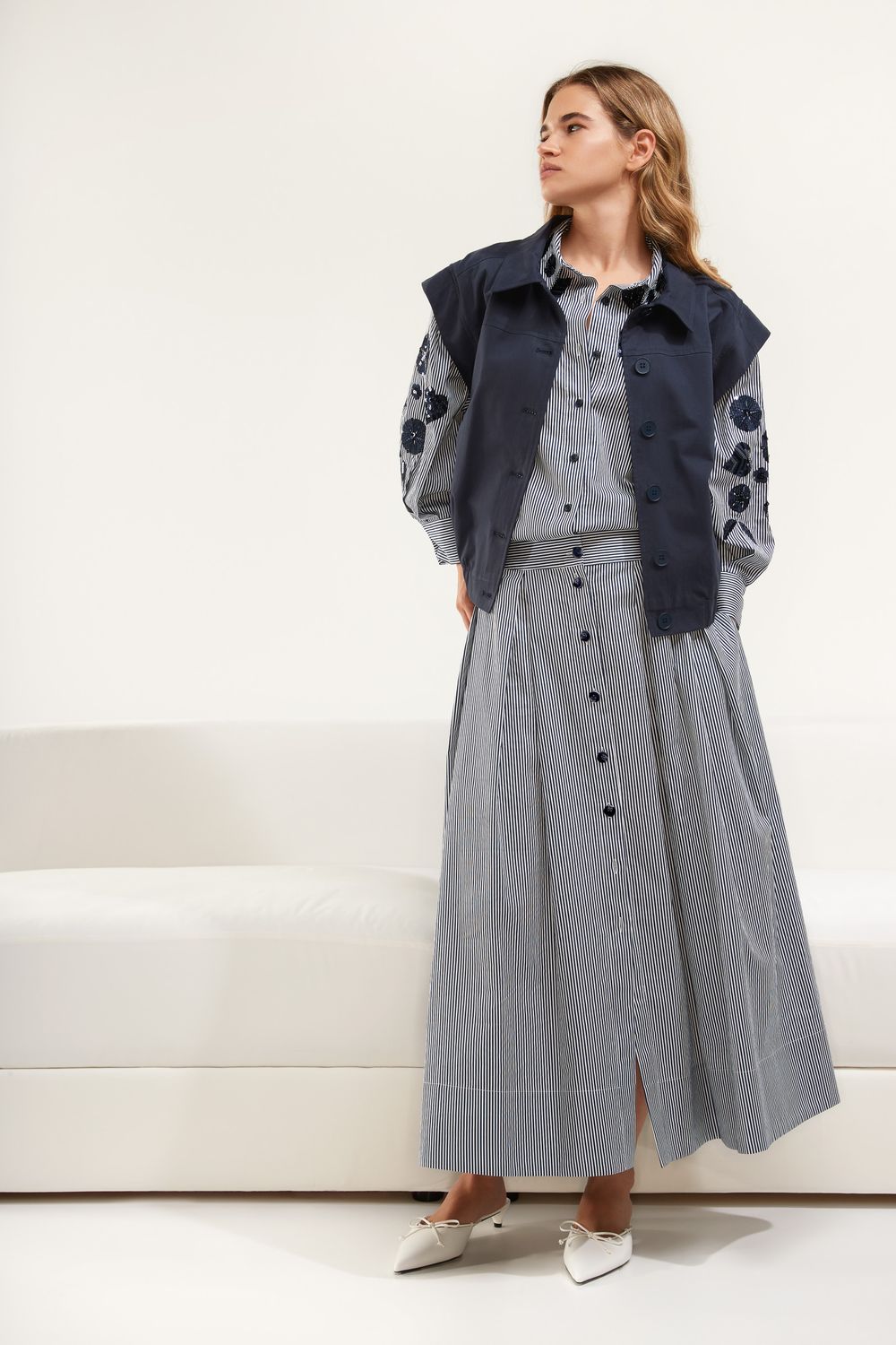 VEST VAN SENSO S2308VT/X MEYSA NAVY