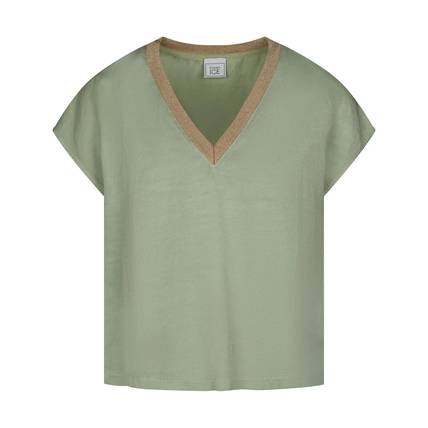 T-SHIRT VAN GREEN ICE UMOJA  Olive