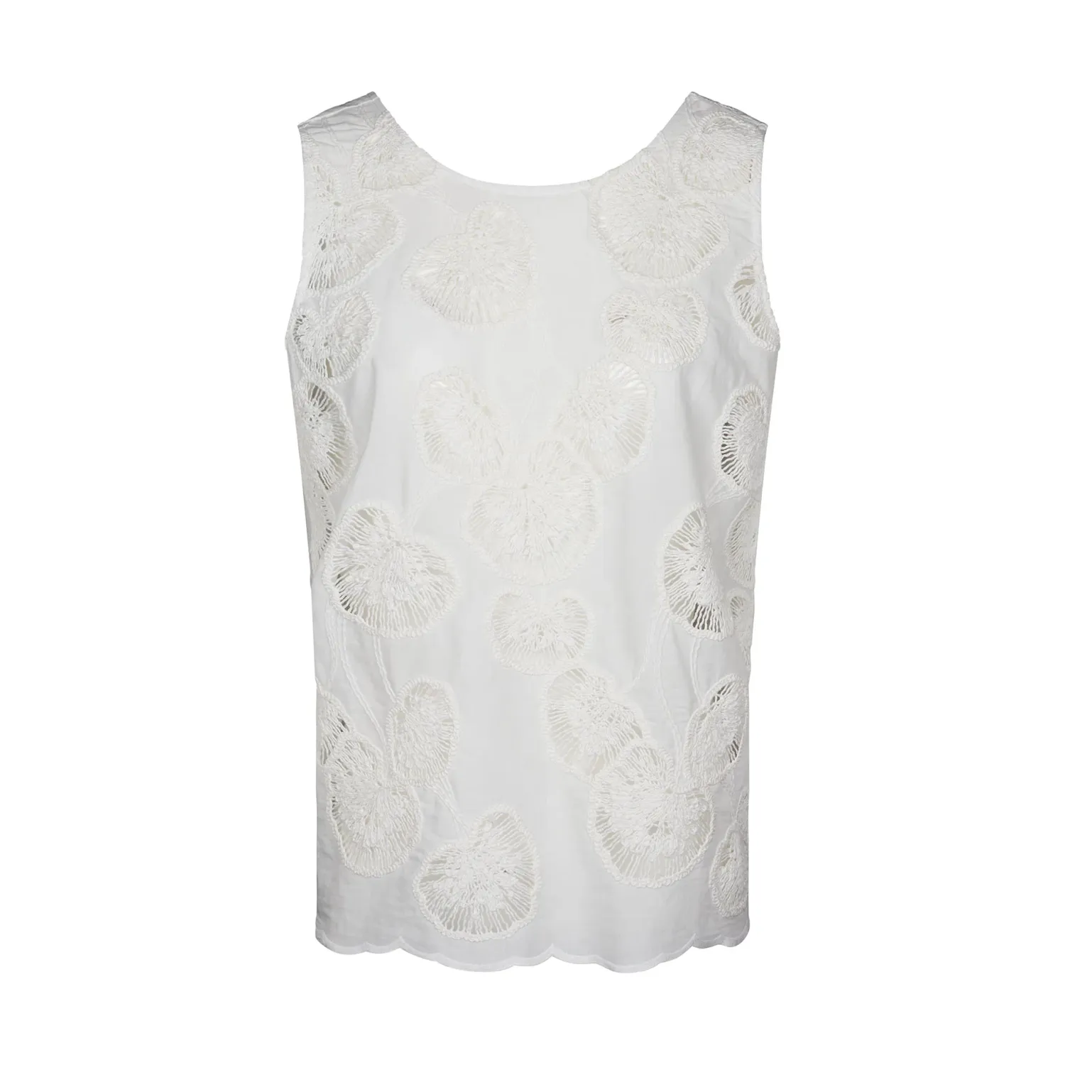 TOP VAN GREEN ICE VASANTI  Ecru