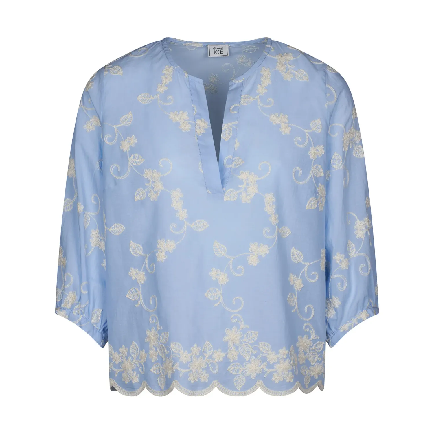 BLOES VAN GREEN ICE VANILLA  Lt Blue