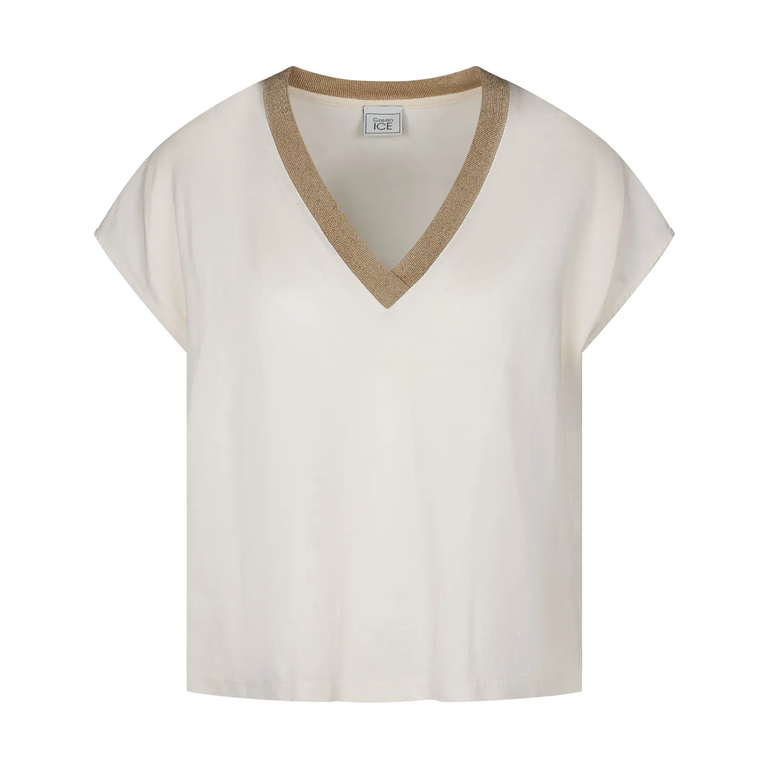 T-SHIRT VAN GREEN ICE UMOJA  Ecru