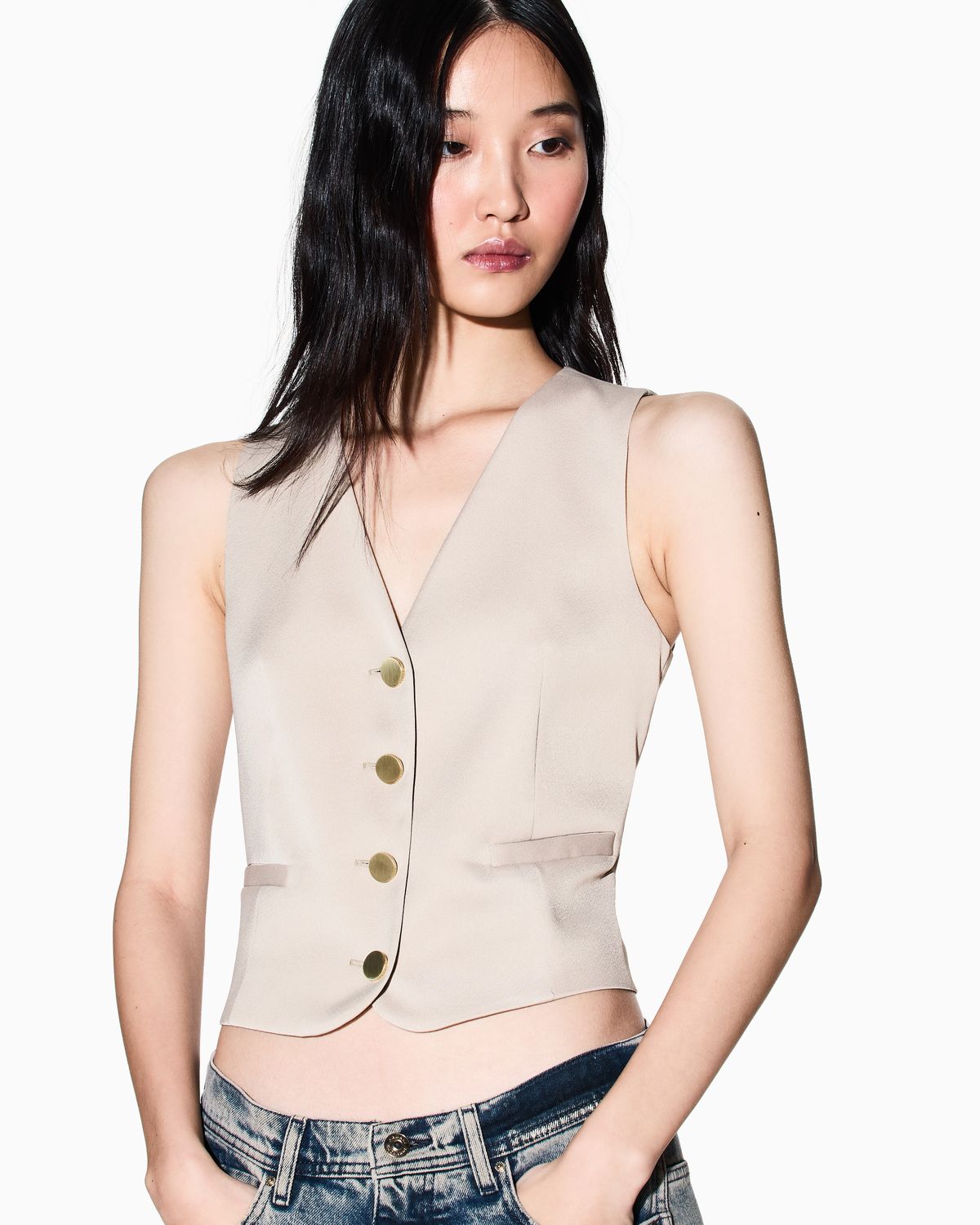 ONDERVEST VAN ARMANI XW001954 AF21553 U6223 SAND