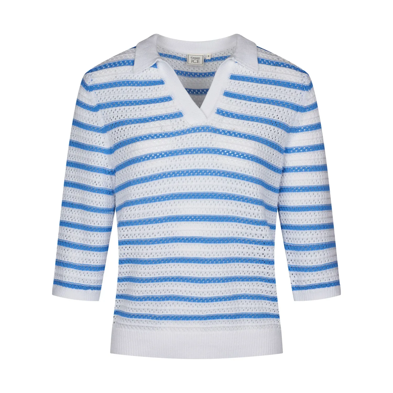 PULL VAN GREEN ICE RASTA  Azuur