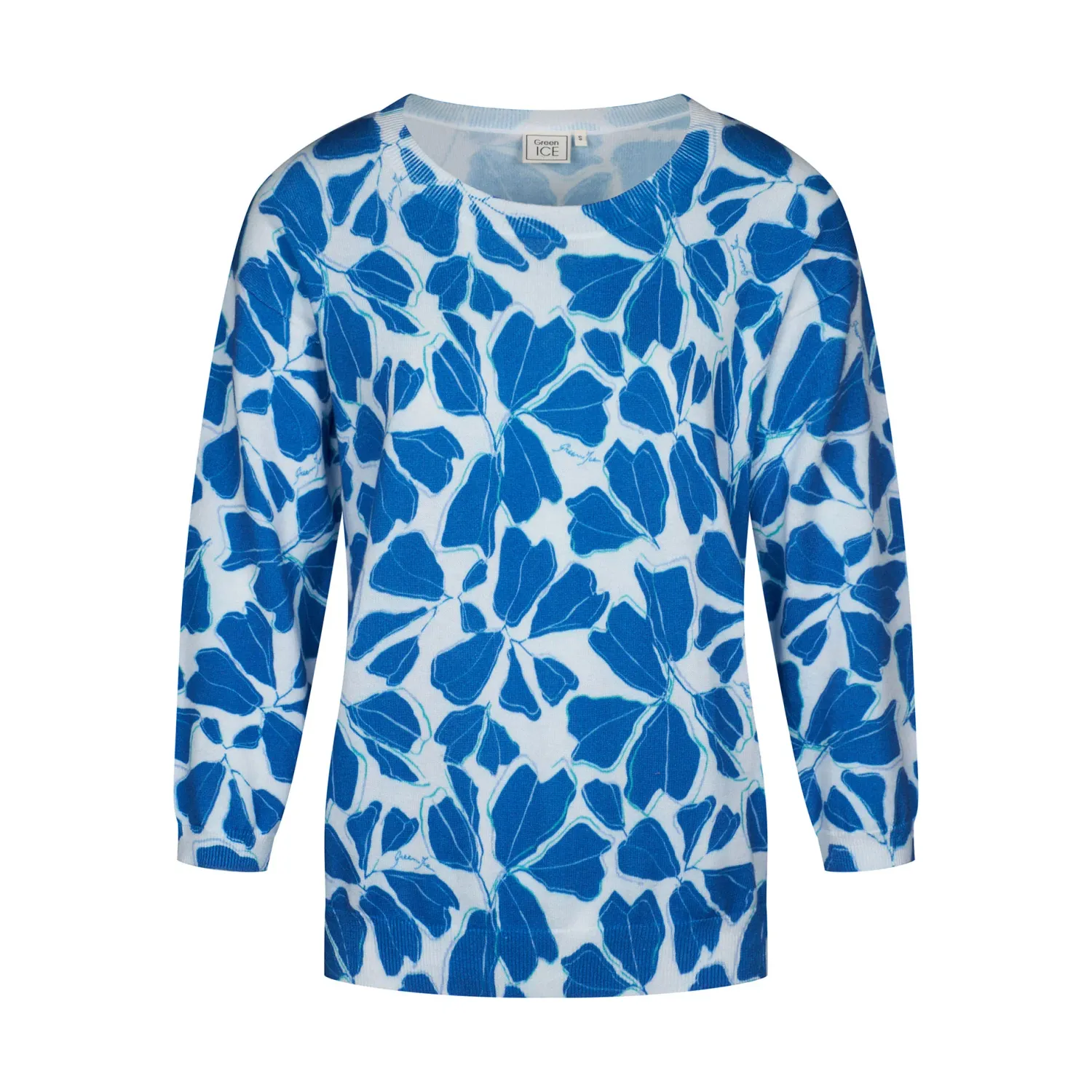 PULL VAN GREEN ICE RIVERTON  Cobalt