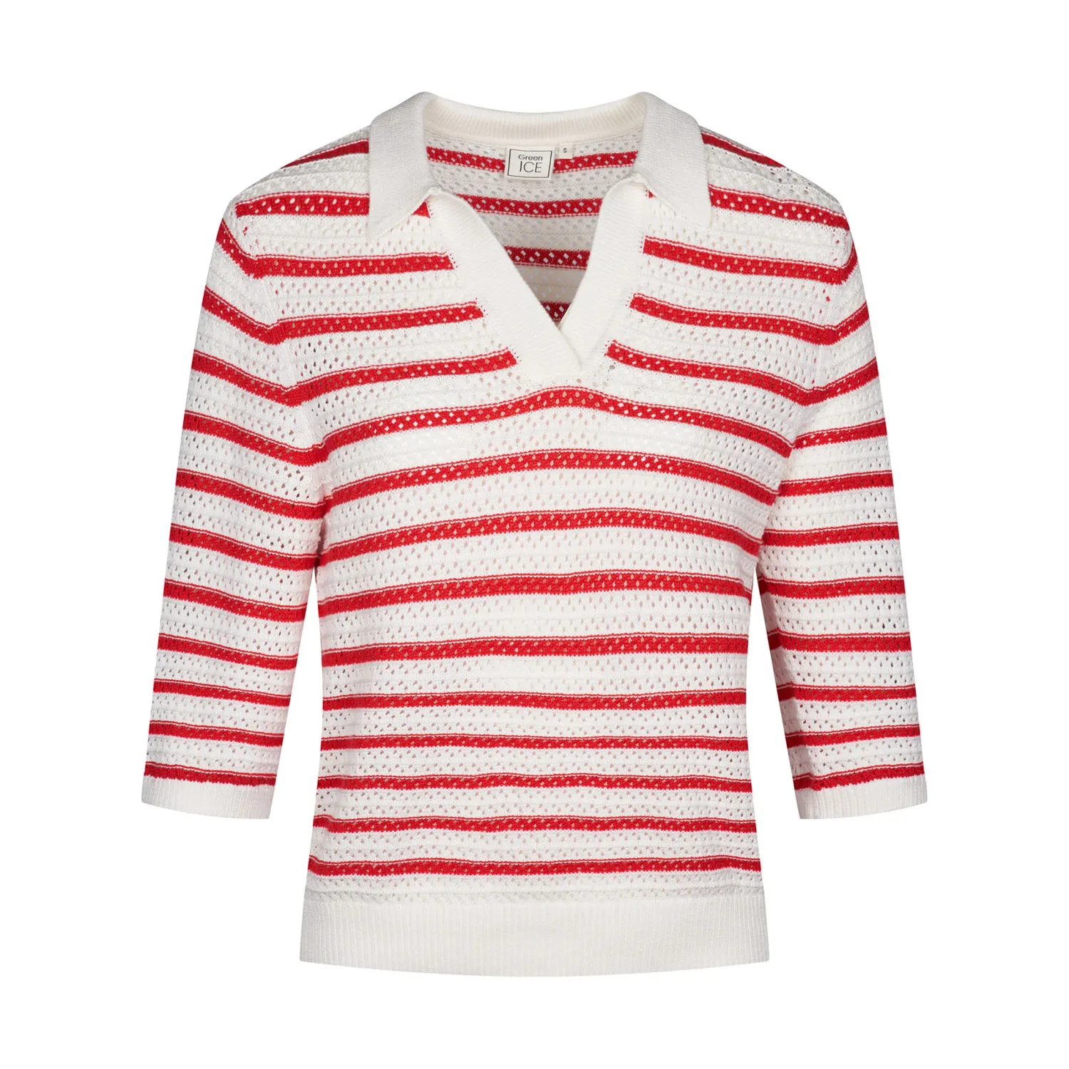 PULL VAN GREEN ICE RASTA  Red