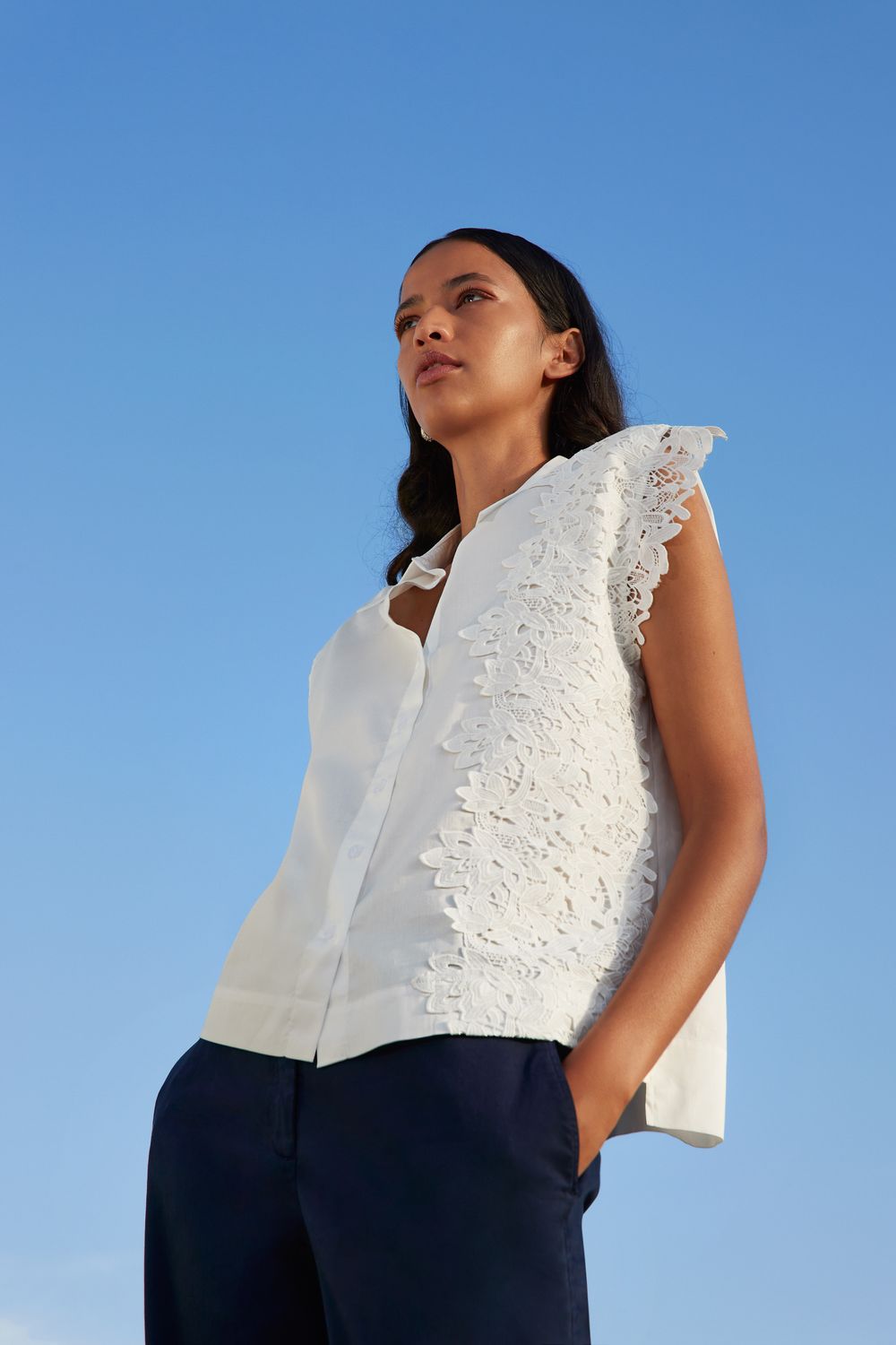 BLOES VAN ATMOS A1809BL/B MILLE ECRU